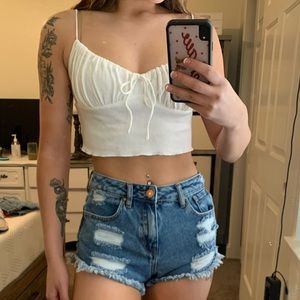 PACSUN HIGH RISE FESTIVAL SHORTS